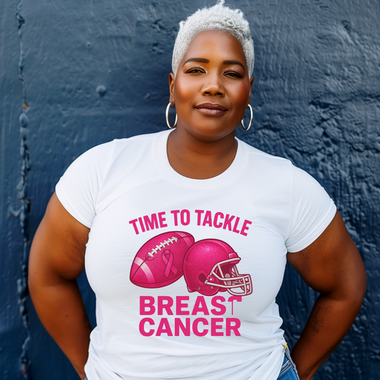 Time To Tackle Breast Cancer Short Sleeve T shirt